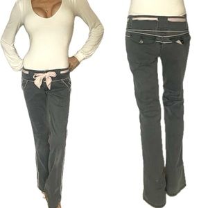 Industry, gray and pink pants